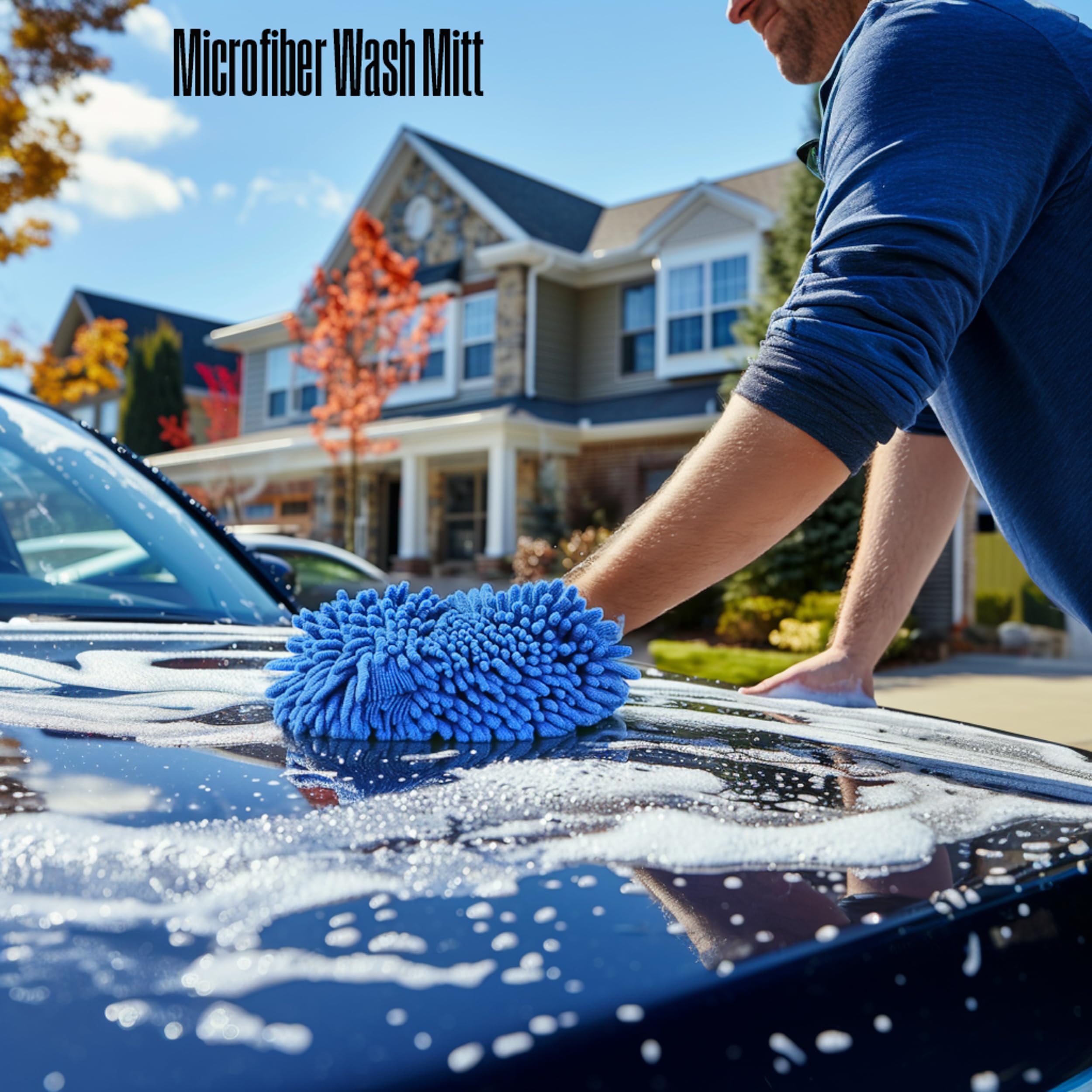 Westinghouse Auto Pressure Washer Accessory Kit; Auto Foam Soap Cannon with Quick Connect, Microfiber Wash Mitt, Auto Detailing Towel; Fits Most Gas and Electric Pressure Washers - Image 4